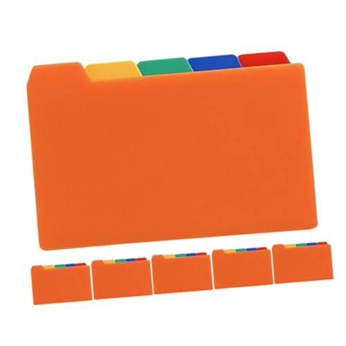 Housoutil 50 Blatt Karteikarte Trennblätter für Ordner Tab farbig Registerkarten aktenordner bürobedarf notizbuch trennkarten Seitenmarkierungen Trennblätter für Seite Notizblock-Marker pp Housoutil 50 Blatt Karteikarte Trennblätter für Ordner Tab farbig Registerkarten aktenordner bürobedarf notizbuch trennkarten Seitenmarkierungen Trennblätter für Seite Notizblock-Marker pp von Housoutil