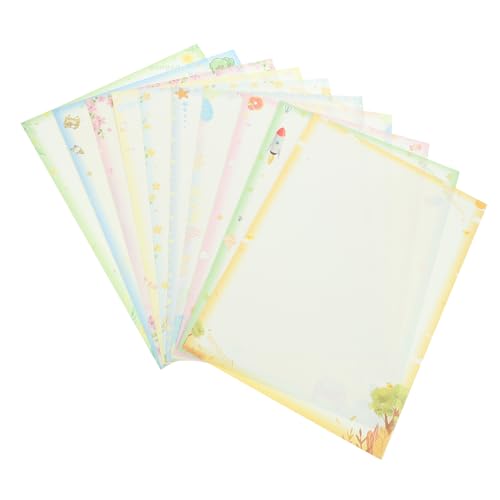 Housoutil 50 Blatt Origami Papier Selber Machen Druckerpapier Pastelle Wasserfester Papierdrucker Fotopapier Liniertes Papier Karton Leinenpapier Farbiges Papier Aufkleberpapier Kopierpapier von Housoutil