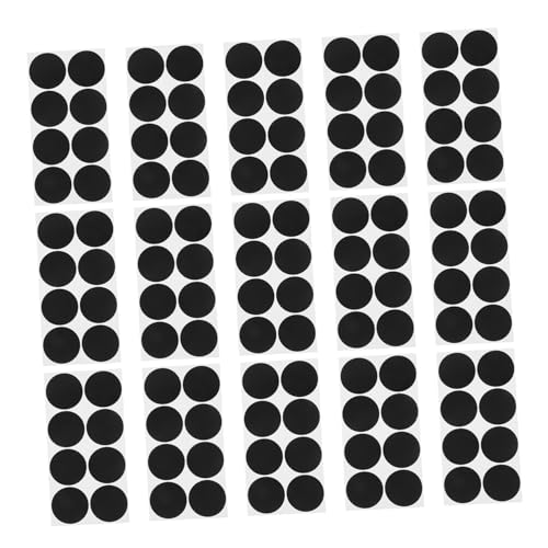 Housoutil 50 Blatt Runde Klebepunkte Selbstklebende Schwarze Etiketten für Effiziente Organisation im Büro Klassenzimmer Veranstaltungen Platzsparend und Housoutil 50 Blatt Runde Klebepunkte Selbstklebende Schwarze Etiketten für Effiziente Organisation im Büro Klassenzimmer Veranstaltungen Platzsparend und von Housoutil