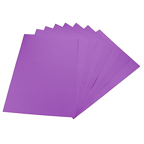 Housoutil 50 Blatt Zeichenpapier letter paper karten kraftpapier bintstifte diepurpurnen kartenpapier Kartenvorrat Schrott Marker-Malpapier Kunstdruckpapier zum Zeichnen Papierstau Violett von Housoutil
