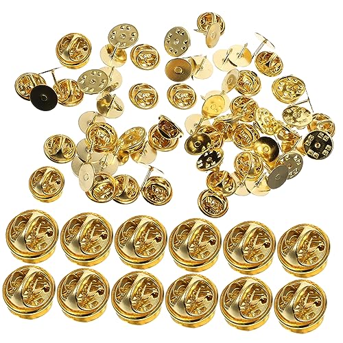 Housoutil 50 Sätze Locking Pin Back Ersatz für Anstecknadeln Sicherheitsnadelverschluss für Broschen Krawatten Hüte und Abzeichen für Diy Schmuckherstellung und Bastelarbeiten Housoutil 50 Sätze Locking Pin Back Ersatz für Anstecknadeln Sicherheitsnadelverschluss für Broschen Krawatten Hüte und Abzeichen für Diy Schmuckherstellung und Bastelarbeiten von Housoutil