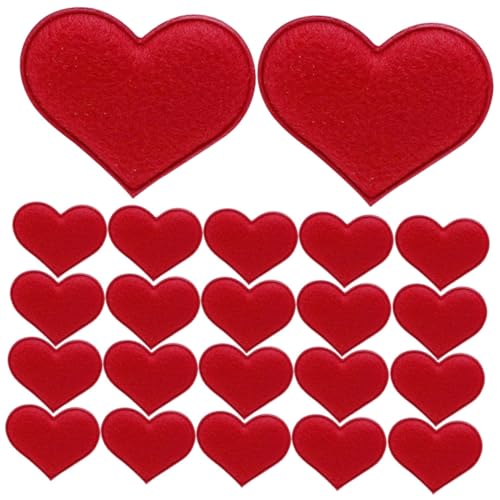 Housoutil 50 Stck. Valentinstag Partybevorzugung Valentinstagdekorationen Liebesherzen Valentinstag Handwerk Herzapplikation Stoff Valentinstag Dekorationen Liebe Herz Patch Gefühlt Rot Housoutil 50 Stck. Valentinstag Partybevorzugung Valentinstagdekorationen Liebesherzen Valentinstag Handwerk Herzapplikation Stoff Valentinstag Dekorationen Liebe Herz Patch Gefühlt Rot von Housoutil