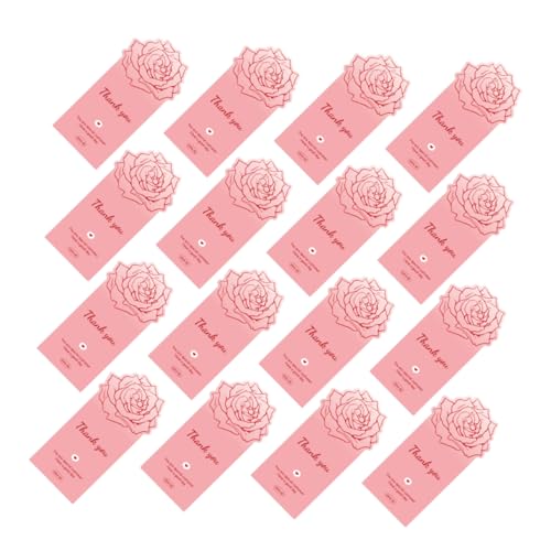 Housoutil 50 Stück Aufkleber Mit Bugsiegel Umschlagdichtungsaufkleber Aufkleber Mit Blumenetiketten Aufkleber Für Hochzeitsumschläge Umschlagaufkleber Aufkleber Aus Beschichtetem Papier Rosa von Housoutil