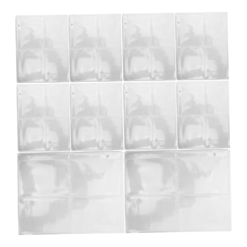 Housoutil 50 Stück Kartenabdeckung Baseball Sport Handel Ärmel Binderhüllen Für Sammelkarten Kunststoffhüllen Für Karten Binder Kartenhüllen Kartenhüllenseiten Pp Transparent von Housoutil