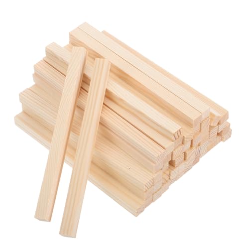 Housoutil 50 Stück Kleine Quadratische Holzstäbchen aus Unbehandeltem Naturholz Glatte Holzdübel für DIY Bastelprojekte Puppenhaus Modellbau Vielseitige Handwerksstäbe Housoutil 50 Stück Kleine Quadratische Holzstäbchen aus Unbehandeltem Naturholz Glatte Holzdübel für DIY Bastelprojekte Puppenhaus Modellbau Vielseitige Handwerksstäbe von Housoutil