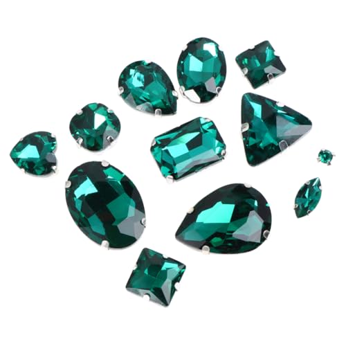 Housoutil 50 Stück Kristallklaue Strass-Kit nähen künstlich Perlen Jun Strass- Hotfix Zubehör ab schmuckherstellung schmuck machen Träne für Kleidungsstück Strasssteine Dark Green Housoutil 50 Stück Kristallklaue Strass-Kit nähen künstlich Perlen Jun Strass- Hotfix Zubehör ab schmuckherstellung schmuck machen Träne für Kleidungsstück Strasssteine Dark Green von Housoutil