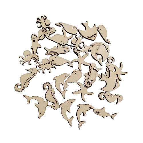 Housoutil 50 Stück Meerestier Holzspäne Fischaufkleber Strandaufkleber Walhaus Ozeantieraufkleber Winzige Haifigur Muschelmalerei Oktopus Muschel Kunsthandwerk Haifiguren Housoutil 50 Stück Meerestier Holzspäne Fischaufkleber Strandaufkleber Walhaus Ozeantieraufkleber Winzige Haifigur Muschelmalerei Oktopus Muschel Kunsthandwerk Haifiguren von Housoutil
