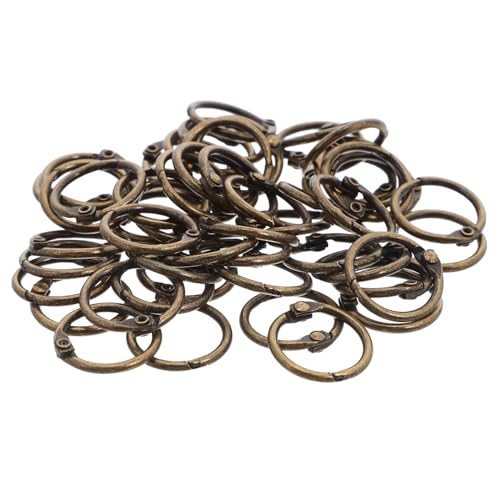 Housoutil 50 Stück Metall Binder Ringe Antik Bronze Buchbinderinge Abnehmbare Indexkarten Ringe für Notizbücher Planer Scrapbooks Büro Zuhause Housoutil 50 Stück Metall Binder Ringe Antik Bronze Buchbinderinge Abnehmbare Indexkarten Ringe für Notizbücher Planer Scrapbooks Büro Zuhause von Housoutil