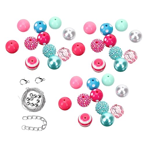Housoutil 50 Stück Perlen Anhänger Für Die Schmuckherstellung Rocailles Rosa Sortiert Lieferungen Diy Girlande Perle Abstandsperle Armband Diy Liefert Plastik Housoutil 50 Stück Perlen Anhänger Für Die Schmuckherstellung Rocailles Rosa Sortiert Lieferungen Diy Girlande Perle Abstandsperle Armband Diy Liefert Plastik von Housoutil