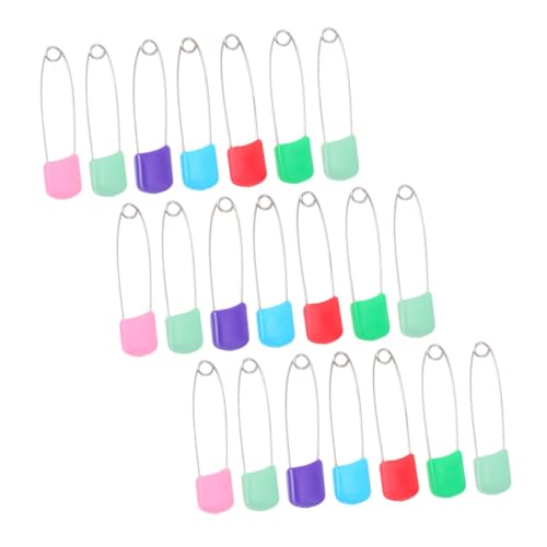 Housoutil 50 Stück Sicherheitsnadeln Babynadeln Neugeborenenwindeln Hello Cloth Neugeborenenwindeln Babywindeln Neugeborenenwindelnadel Brosche Windelnadeln Sicherheitswindelnadel von Housoutil