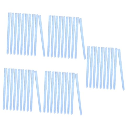 Housoutil 50 Stück Teiliges Transparenter Slide Grip Binding Bars Leichte Pull Rod Clips für Buchbindung Einfach zu Bedienen Flexibel Erweiterbar Sicherer Halt für Lose im Büro und Schule von Housoutil