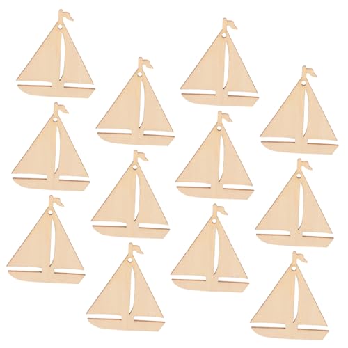 Housoutil 50 Stück Unvollendete Holzboote Holz Ausschnitte für Diy Bastelprojekte Natürliche Holzmaterialien für Dekoration Glatte Kanten Schöne Segelbootform Housoutil 50 Stück Unvollendete Holzboote Holz Ausschnitte für Diy Bastelprojekte Natürliche Holzmaterialien für Dekoration Glatte Kanten Schöne Segelbootform von Housoutil