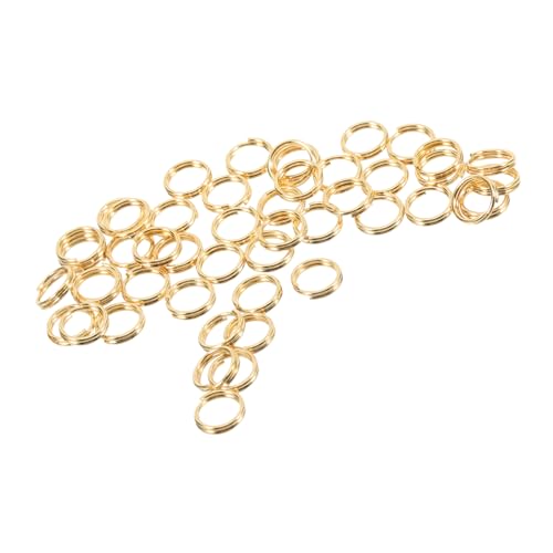 Housoutil 50-Teiliges Set Mini-Split-Sprungring kleine Spaltringe kleine Schlüsselanhänger geteilter Schlüsselring Schmuckringe für Anhänger kleine doppelte offene Biegeringe Metall Golden Housoutil 50-Teiliges Set Mini-Split-Sprungring kleine Spaltringe kleine Schlüsselanhänger geteilter Schlüsselring Schmuckringe für Anhänger kleine doppelte offene Biegeringe Metall Golden von Housoutil