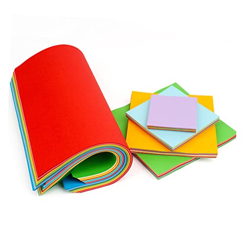 Housoutil 500 Blatt Origami Papier Quadratische Faltpapiere für Bastelprojekte für Diy Kunsthandwerk Fördert die Geschicklichkeit und Junge Mädchen Interaktion Housoutil 500 Blatt Origami Papier Quadratische Faltpapiere für Bastelprojekte für Diy Kunsthandwerk Fördert die Geschicklichkeit und Junge Mädchen Interaktion von Housoutil