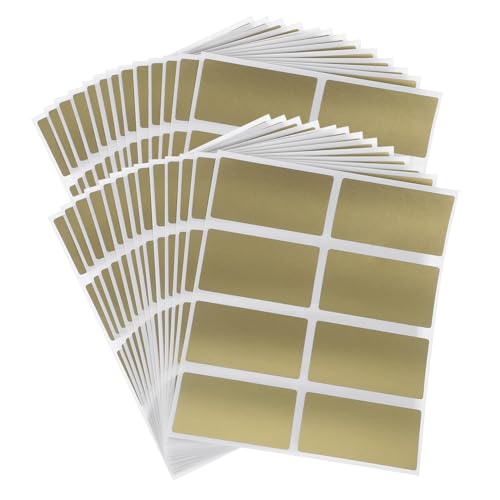 Housoutil 500 Scratch Off Sticker Gold Selbstklebend für DIY Rubbelkarten Geburtstag Überraschung Spiel Preisversteck Folienetiketten für Basteln und Party Housoutil 500 Scratch Off Sticker Gold Selbstklebend für DIY Rubbelkarten Geburtstag Überraschung Spiel Preisversteck Folienetiketten für Basteln und Party von Housoutil