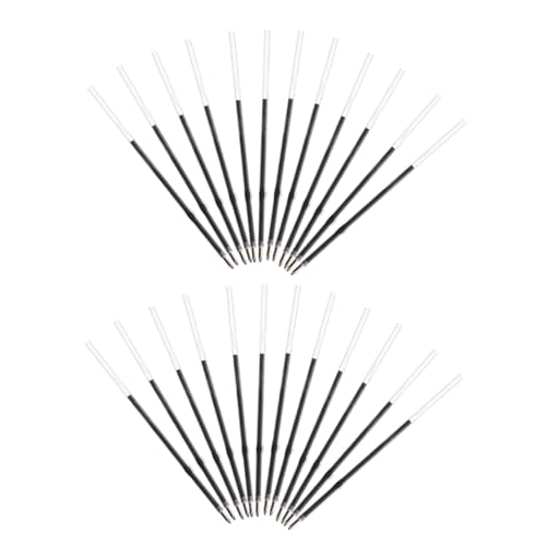 Housoutil 500 Stück Tintenroller Minen Schreibstift Minen Stift Ersatzminen Austauschbarer Stiftkern Kugelschreiber Zeichenstift Ersatz Tintenmine Kunststoff Schwarz Housoutil 500 Stück Tintenroller Minen Schreibstift Minen Stift Ersatzminen Austauschbarer Stiftkern Kugelschreiber Zeichenstift Ersatz Tintenmine Kunststoff Schwarz von Housoutil