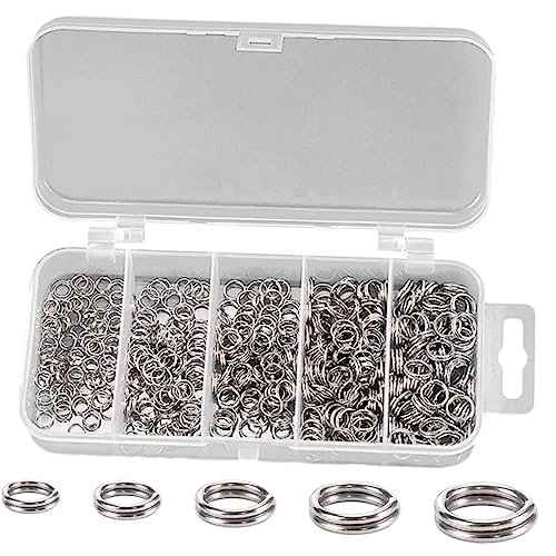 Housoutil 500 Stück kleine Biegeringe geteilte Ringe Schlüssel Sprungringe für Schmuckherstellung schlusselringen keysersdünger Mehrzweck-Biegeringe Runde Schmuckverbinder Rostfreier Stahl Housoutil 500 Stück kleine Biegeringe geteilte Ringe Schlüssel Sprungringe für Schmuckherstellung schlusselringen keysersdünger Mehrzweck-Biegeringe Runde Schmuckverbinder Rostfreier Stahl von Housoutil
