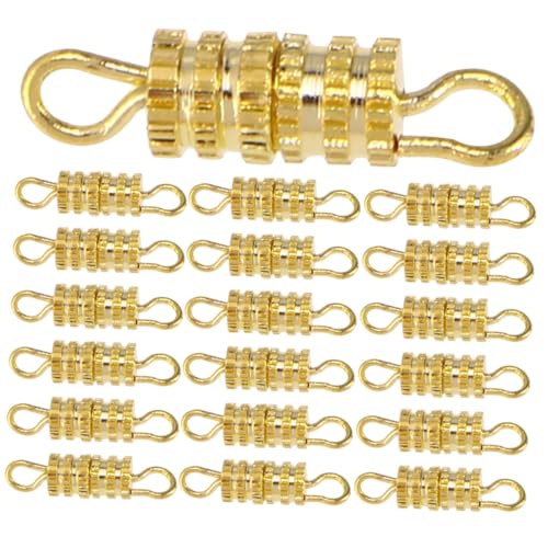 Housoutil 50Stücke Halskettenverschlüsse Mit Sicherheitsverschluss Schmuckverschluss Zubehör Für DIY Armband Und Halsketten Herstellung Langlebig Und Einfach Zu Verwenden von Housoutil