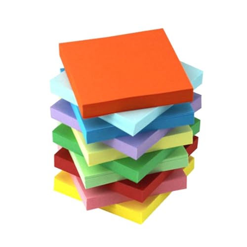 Housoutil 5200 Stück Origami Papier für Bastel und Dekorationsmaterial für Kindergartenprojekte pro Packung von Housoutil