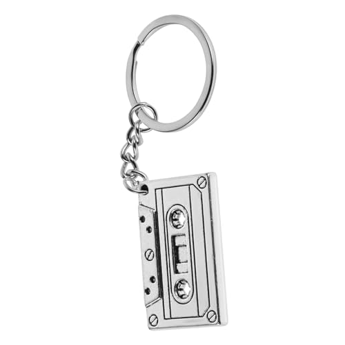 Housoutil 5Stücke Retro Cassette Schlüsselanhänger Teiliges Legierung für Jahre Partys Vielseitiger Anhänger Halskette oder Armband Langlebig Housoutil 5Stücke Retro Cassette Schlüsselanhänger Teiliges Legierung für Jahre Partys Vielseitiger Anhänger Halskette oder Armband Langlebig von Housoutil