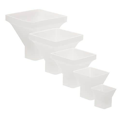 Housoutil 5Stücke Teiliges Silikon Pyramidenform Für DIY Epoxidharz Gießformen Flexible Handwerksformen Für Dekoration Und Kunstprojekte Kompatibel Mit Verschiedenen Harzpigmenten Housoutil 5Stücke Teiliges Silikon Pyramidenform Für DIY Epoxidharz Gießformen Flexible Handwerksformen Für Dekoration Und Kunstprojekte Kompatibel Mit Verschiedenen Harzpigmenten von Housoutil