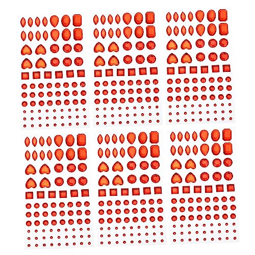 Housoutil 6 Blätter DIY-Diamant-Aufkleber Handgemachte DIY Aufkleber D Schmuck Aufkleber Edelstein Hotfix-Strasssteine Kristallaufkleber zum Basteln Strass-Aufkleber selbstklebend Plastik Housoutil 6 Blätter DIY-Diamant-Aufkleber Handgemachte DIY Aufkleber D Schmuck Aufkleber Edelstein Hotfix-Strasssteine Kristallaufkleber zum Basteln Strass-Aufkleber selbstklebend Plastik von Housoutil