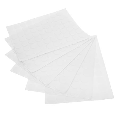 Housoutil 6 Blätter Lacksicherer Wandkleber Doppelseitiges Entfernbares Klebeband Durchsichtige Klebepads Abnehmbare Klebepads Doppelseitige Aufkleber Foto-wandaufkleber Acryl Transparent von Housoutil