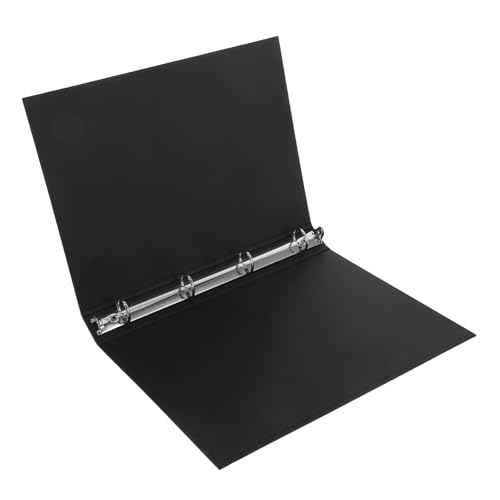 Housoutil 6 Notebooktasche Einband Für Loseblatt-notizbücher Organisator Aus Papier Dokumentenmappe Einband Für Loseblattordner Runder Ringbucheinband Planerordner Black Kraftpapier Housoutil 6 Notebooktasche Einband Für Loseblatt-notizbücher Organisator Aus Papier Dokumentenmappe Einband Für Loseblattordner Runder Ringbucheinband Planerordner Black Kraftpapier von Housoutil