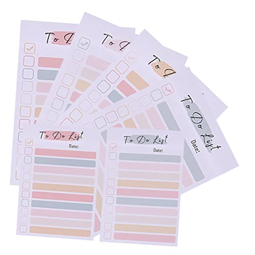 Housoutil 6 Regenbogen- -Notizen multifunktionale Hinweisaufkleber Pads klebrig Farbhinweis Student Memo-Aufkleber für die Schule zerreißbare Notizblöcke aus Papier süße Notizblöcke Housoutil 6 Regenbogen- -Notizen multifunktionale Hinweisaufkleber Pads klebrig Farbhinweis Student Memo-Aufkleber für die Schule zerreißbare Notizblöcke aus Papier süße Notizblöcke von Housoutil