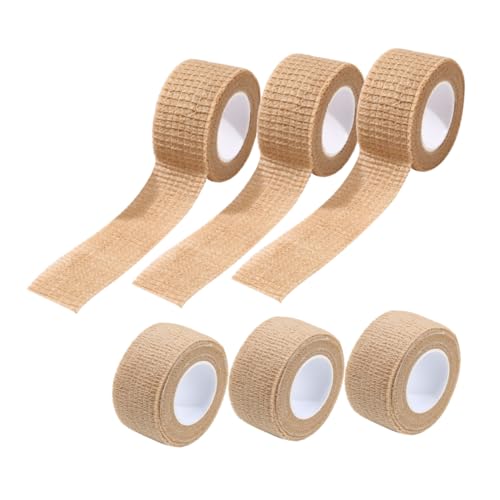Housoutil 6 Rollen Elastisches Selbstklebendes Tape Hautfarbe Multifunktional Für Möbelbeine Rutschfest Geräuschdämpfend Und Gelenkschutz Stretchiges Sportband Housoutil 6 Rollen Elastisches Selbstklebendes Tape Hautfarbe Multifunktional Für Möbelbeine Rutschfest Geräuschdämpfend Und Gelenkschutz Stretchiges Sportband von Housoutil