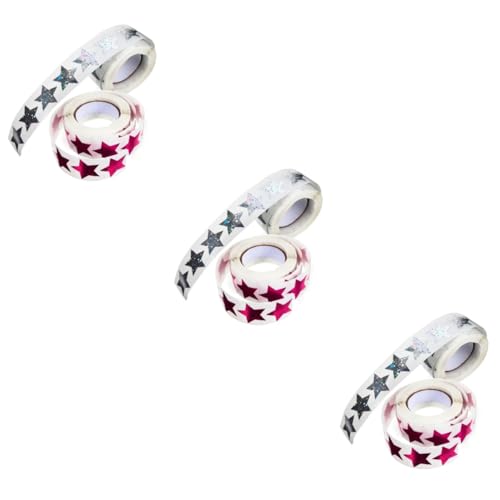 Housoutil 6 Rollen Glitzer Sternaufkleber Selbstklebend Belohnungssticker für Schule Büro Zuhause Bunte Fünfzackige Sterne für Scrapbooking Geschenkdekoration Sichere Kanten Praktische Housoutil 6 Rollen Glitzer Sternaufkleber Selbstklebend Belohnungssticker für Schule Büro Zuhause Bunte Fünfzackige Sterne für Scrapbooking Geschenkdekoration Sichere Kanten Praktische von Housoutil