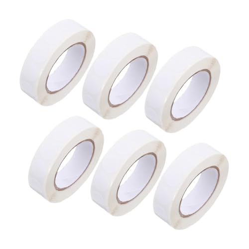 Housoutil 6 Rollen Klebeetiketten Blanko Punktaufkleber Selbstklebende Etiketten Klebeetiketten Beschreibbare Aufkleber Etiketten Einfache Aufkleber Housoutil 6 Rollen Klebeetiketten Blanko Punktaufkleber Selbstklebende Etiketten Klebeetiketten Beschreibbare Aufkleber Etiketten Einfache Aufkleber von Housoutil