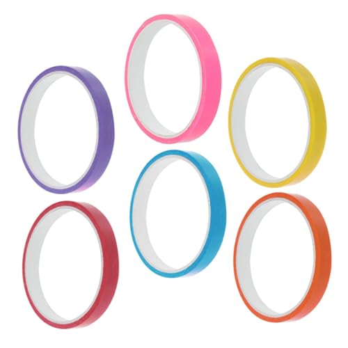Housoutil 6 Rollen Klebriges Ballband Dauerhaft Farbband Uv Bunt Klebeband Sensorisch Farben Bänder Sticky Balls Tape Zum Entspannen Klebrige Bälle Klebriges Kugelband Plastik Housoutil 6 Rollen Klebriges Ballband Dauerhaft Farbband Uv Bunt Klebeband Sensorisch Farben Bänder Sticky Balls Tape Zum Entspannen Klebrige Bälle Klebriges Kugelband Plastik von Housoutil