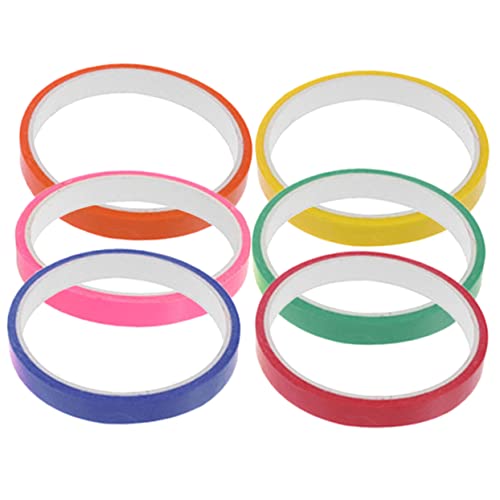 Housoutil 6 Rollen Klebriges Ballband Farbig Uv Streifen Klebebänder Klebriger Ball Hersteller Klebriges Kugelband Dekompression Klebrige Bälle Diy -klebeband Diy - Plastik von Housoutil
