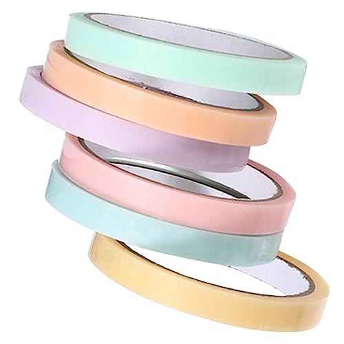 Housoutil 6 Rollen Kugelband eintauchen klebrig farbig klebeband für schüler Farbband klebeband doppelseitig double sided tape fun toy Relief kleine Kugeln Plastik Housoutil 6 Rollen Kugelband eintauchen klebrig farbig klebeband für schüler Farbband klebeband doppelseitig double sided tape fun toy Relief kleine Kugeln Plastik von Housoutil