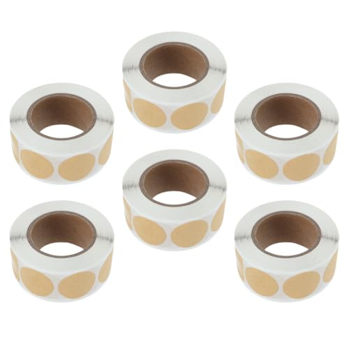 Housoutil 6 Rollen Selbstklebende Etiketten für Verpackungen Beschriftbare und Druckbare Aufkleber Vielseitige Klebeetiketten für Flaschen und Housoutil 6 Rollen Selbstklebende Etiketten für Verpackungen Beschriftbare und Druckbare Aufkleber Vielseitige Klebeetiketten für Flaschen und von Housoutil