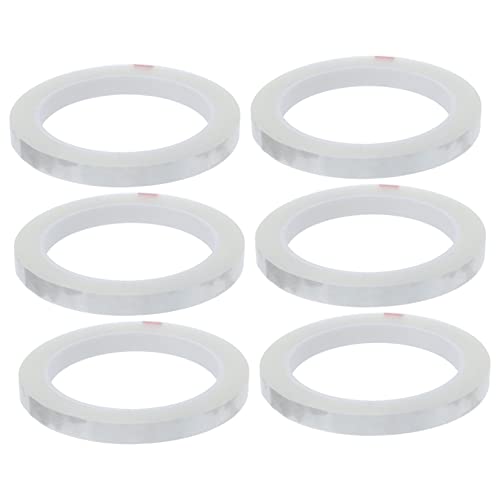 Housoutil 6 Rollen Transparentes Blumenband Durchsichtiges Klebeband Floristenband Geschenkband Blumenband Stielwickel DIY Band Für Blumen Blumenbänder Wickel Blumenbänder von Housoutil