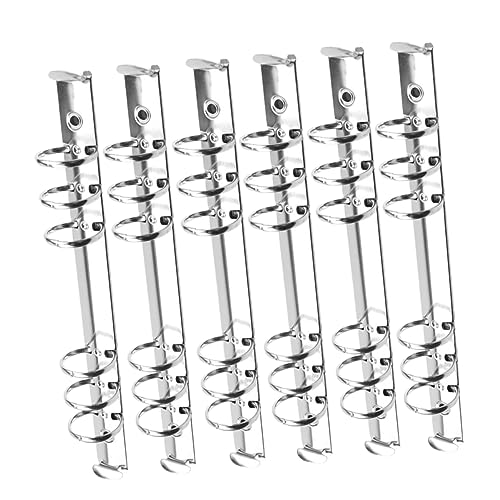 Housoutil 6 Stück Binder Loseblatt Schlüsselbund Schlüsselringe Für Bastelarbeiten Ringordner Für Lose Blätter Binderringe Groß Tragbar Bücherringe Bindemechanismus Lose Blattringe Silver Housoutil 6 Stück Binder Loseblatt Schlüsselbund Schlüsselringe Für Bastelarbeiten Ringordner Für Lose Blätter Binderringe Groß Tragbar Bücherringe Bindemechanismus Lose Blattringe Silver von Housoutil