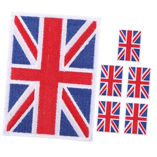 Housoutil 6 Stück Flaggen Aufnäher Stickerei Patches für Kleidung Hüte und Diy Projekte zur Reparatur und Dekoration Applikationen Leuchtenden Farben Housoutil 6 Stück Flaggen Aufnäher Stickerei Patches für Kleidung Hüte und Diy Projekte zur Reparatur und Dekoration Applikationen Leuchtenden Farben von Housoutil