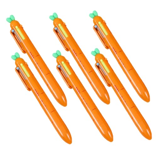 Housoutil 6 Stück Karotten-kugelschreiber Schulbedarf, Stifte Gel -tintenstifte Löschbarer Stift Tagebuchstifte Mini-stift Schreiben Stifte Ministifte Für Schule Plastik Orange Housoutil 6 Stück Karotten-kugelschreiber Schulbedarf, Stifte Gel -tintenstifte Löschbarer Stift Tagebuchstifte Mini-stift Schreiben Stifte Ministifte Für Schule Plastik Orange von Housoutil