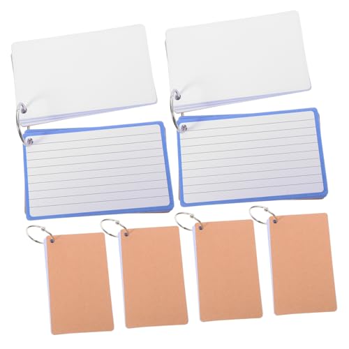 Housoutil 6 Stück Lernkarten leer linierte Karteikarten Lernbedarf Beachten Sie Vorräte Karteikarte mit Ring Karteikarten mit Ring College -Vorräte Notizkarten mit Ring Papier Blau Housoutil 6 Stück Lernkarten leer linierte Karteikarten Lernbedarf Beachten Sie Vorräte Karteikarte mit Ring Karteikarten mit Ring College -Vorräte Notizkarten mit Ring Papier Blau von Housoutil