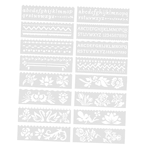 Housoutil 6 Stück Malvorlagen Kunststoff Diy Schablonen mit Filigranem Design für Kreative Bastelprojekte für Wandkunst und Holzverbrennung Housoutil 6 Stück Malvorlagen Kunststoff Diy Schablonen mit Filigranem Design für Kreative Bastelprojekte für Wandkunst und Holzverbrennung von Housoutil
