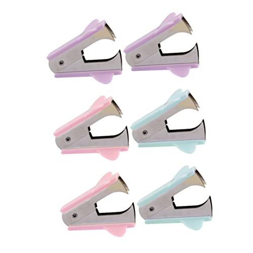 Housoutil 6 Stück Nagelzieher kleiner Hefter handlicher Klammerabzieher Nägel Büroklammerentferner office supplies Nagelentferner Werkzeuge zum Entfernen von Aluminiumlegierung Housoutil 6 Stück Nagelzieher kleiner Hefter handlicher Klammerabzieher Nägel Büroklammerentferner office supplies Nagelentferner Werkzeuge zum Entfernen von Aluminiumlegierung von Housoutil