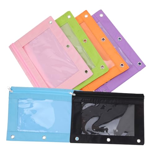 Housoutil 6 Stück Papiertüte Mit Reiß Verschluss Federmäppchen Für Ordner Kasse Federmäppchen Mit Reißverschluss Schwarze Stifte Klares Federmäppchen Tatsache Halter Gel Etui Oxford-stoff Housoutil 6 Stück Papiertüte Mit Reiß Verschluss Federmäppchen Für Ordner Kasse Federmäppchen Mit Reißverschluss Schwarze Stifte Klares Federmäppchen Tatsache Halter Gel Etui Oxford-stoff von Housoutil