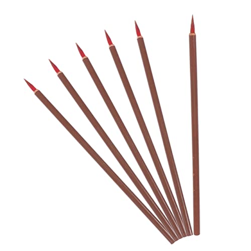 Housoutil 6 Stück Schreibpinsel kaligraphiestift calligraphy Pinsel für Schönschrift Zeichenwerkzeug pinselstifte Schreibversorgung Bußgeld Zeichnenpinsel Malpinsel für den Haushalt Holz Housoutil 6 Stück Schreibpinsel kaligraphiestift calligraphy Pinsel für Schönschrift Zeichenwerkzeug pinselstifte Schreibversorgung Bußgeld Zeichnenpinsel Malpinsel für den Haushalt Holz von Housoutil