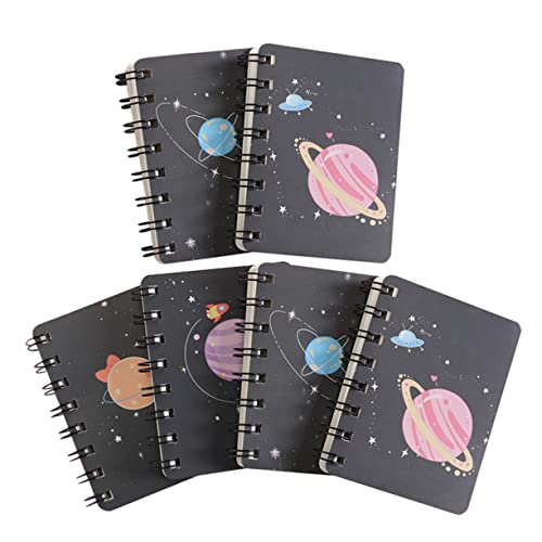 Housoutil 6 Stück Teiliges Coil Notizbuch Tragbare Notizblöcke für Schule und Büro Praktische Memo Pads im Zufälligen Design für Studenten und Büroangestellte Housoutil 6 Stück Teiliges Coil Notizbuch Tragbare Notizblöcke für Schule und Büro Praktische Memo Pads im Zufälligen Design für Studenten und Büroangestellte von Housoutil