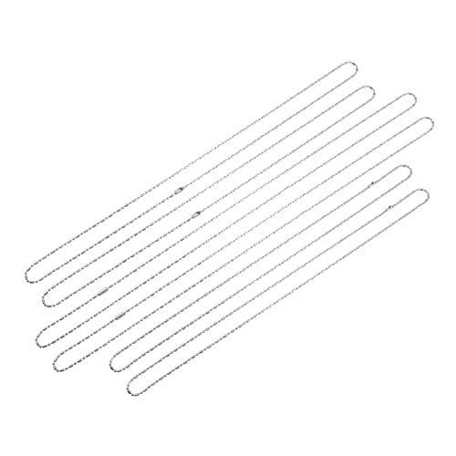 Housoutil 6 Stück Teiliges Diy Halskettenkette Titanstahl für Schmuckherstellung und Kreationen für Männer und Frauen Housoutil 6 Stück Teiliges Diy Halskettenkette Titanstahl für Schmuckherstellung und Kreationen für Männer und Frauen von Housoutil