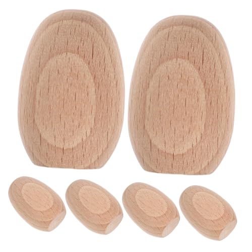 Housoutil 6 Stück Teiliges Unbemalte Eier aus Massivem Buchenholz DIY Bastel und Dekorationsspielzeug für Miniaturhafte Naturbelassene Falsche Eier für Garten und Kreative Malprojekte Housoutil 6 Stück Teiliges Unbemalte Eier aus Massivem Buchenholz DIY Bastel und Dekorationsspielzeug für Miniaturhafte Naturbelassene Falsche Eier für Garten und Kreative Malprojekte von Housoutil
