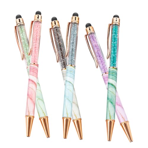 Housoutil 6 Stück Touchscreen -Kristallkugel Stift Stifte mit feiner Spitze süßer Stift dekorative Stifte Luxus -Kugelschreiber süße Stifte für Frauen Stifte Masse Farbstockstifte Aluminium Housoutil 6 Stück Touchscreen -Kristallkugel Stift Stifte mit feiner Spitze süßer Stift dekorative Stifte Luxus -Kugelschreiber süße Stifte für Frauen Stifte Masse Farbstockstifte Aluminium von Housoutil