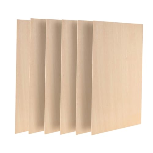 Housoutil 6 Stück Unbearbeitete Rechteckige Holzplatten Diy Holzchips für Bastelprojekte für Malerei und Dekoration Blanko Holzstück für Kreative Anwendungen Housoutil 6 Stück Unbearbeitete Rechteckige Holzplatten Diy Holzchips für Bastelprojekte für Malerei und Dekoration Blanko Holzstück für Kreative Anwendungen von Housoutil